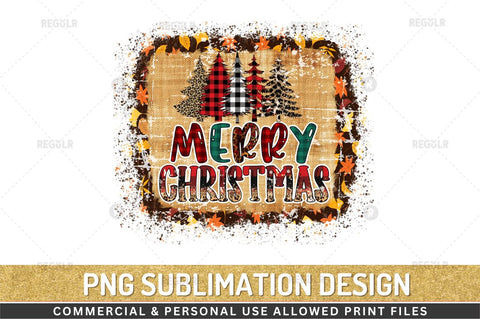 Merry christmas Sublimation Design Sublimation Regulrcrative 