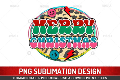 Merry christmas Sublimation Design Sublimation Regulrcrative 