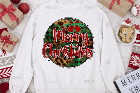Merry Christmas Sublimation Design Sublimation Regulrcrative 