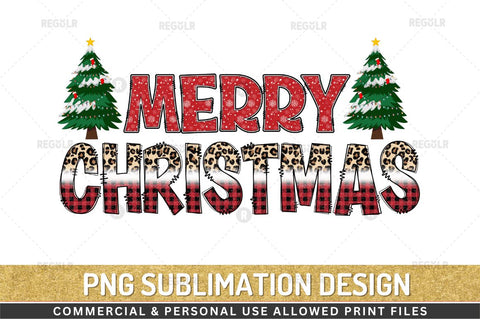 Merry Christmas Sublimation Design Sublimation Regulrcrative 
