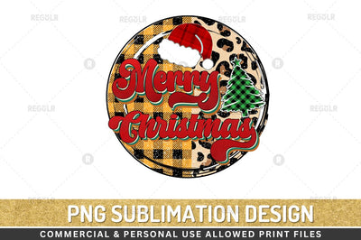 Merry christmas Sublimation Design Sublimation Regulrcrative 