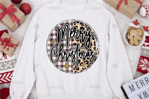 Merry Christmas Sublimation Design Sublimation Regulrcrative 