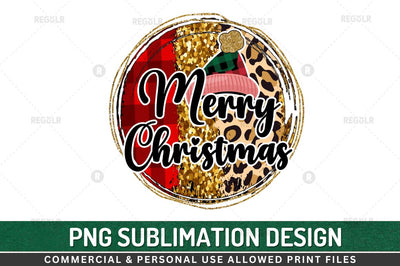 Merry christmas Sublimation Design Sublimation Regulrcrative 