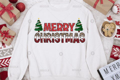Merry Christmas Sublimation Design Sublimation Regulrcrative 