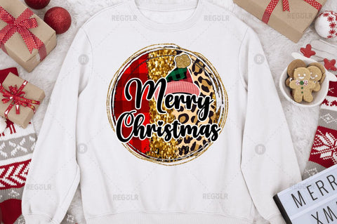 Merry christmas Sublimation Design Sublimation Regulrcrative 