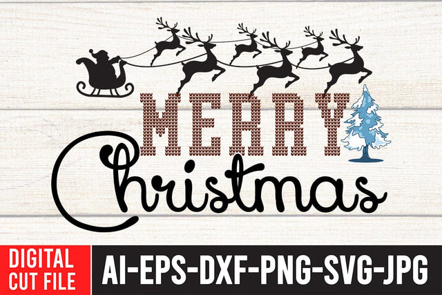 Merry Christmas Sublimation PNG ,Merry Christmas Sublimation Design Sublimation BlackCatsMedia 
