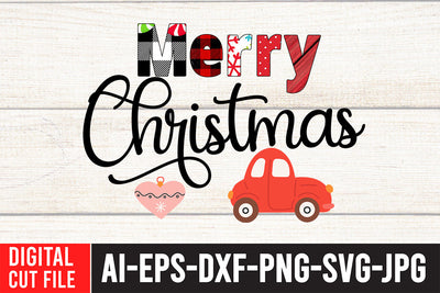Merry Christmas Sublimation PNG ,Merry Christmas Sublimation Design Sublimation BlackCatsMedia 