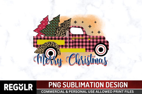 Merry christmas Sublimation PNG, Sublimation Christmas Design Sublimation Regulrcrative 