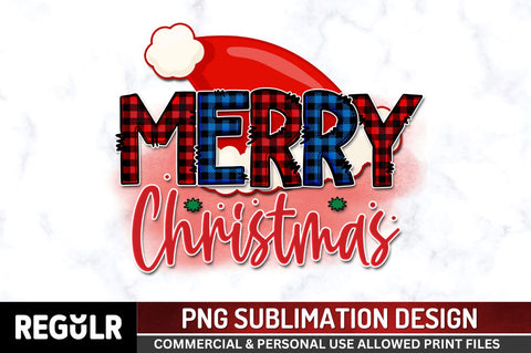 Merry christmas Sublimation PNG, Sublimation Christmas Design Sublimation Regulrcrative 