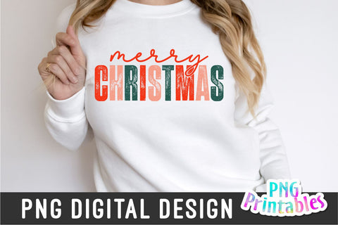 Merry Christmas | Sublimation PNG Sublimation Svg Cuttables 