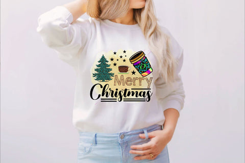 Merry Christmas Sublimation SVGArt 