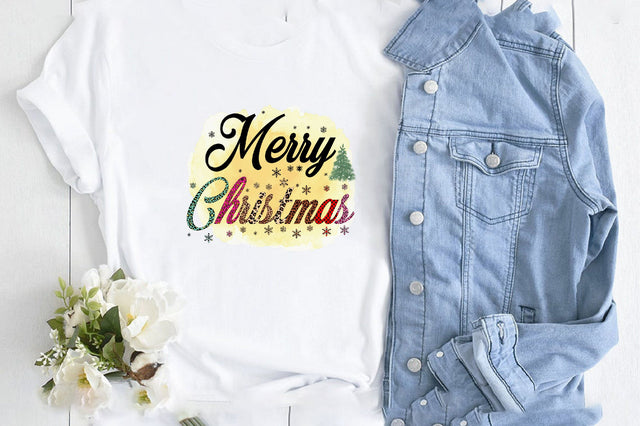 Merry Christmas Sublimation SVGArt 