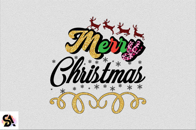 Merry Christmas Sublimation SVGArt 