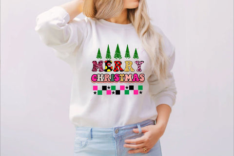 Merry Christmas Sublimation SVGArt 