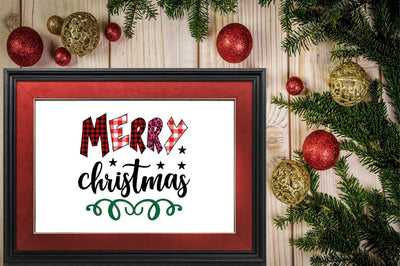 merry christmas Sublimation SVGArt 