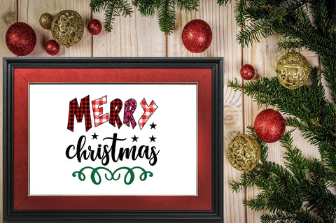 merry christmas Sublimation SVGArt 