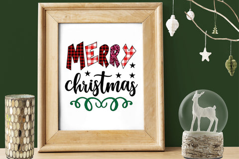 merry christmas Sublimation SVGArt 