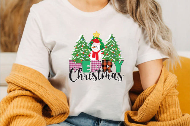 Merry Christmas Sublimation SVGArt 