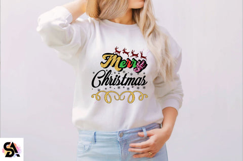 Merry Christmas Sublimation SVGArt 