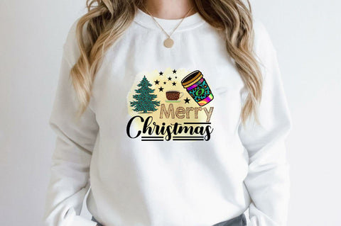 Merry Christmas Sublimation SVGArt 
