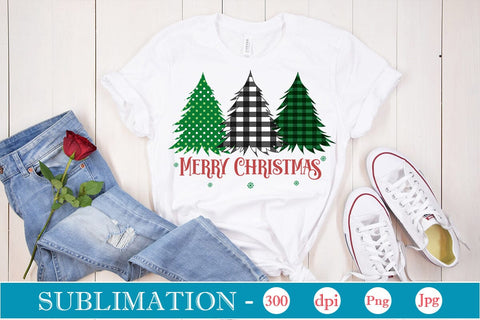 Merry Christmas Sublimation SVGs,Quotes and Sayings,Food & Drink,On Sale, Print & Cut SVG DesignPlante 503 