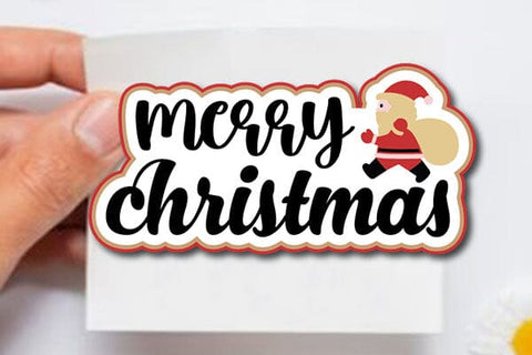 Merry Christmas SVG Angelina750 