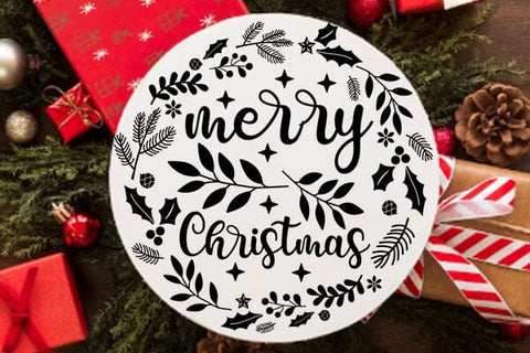 Merry Christmas SVG Angelina750 