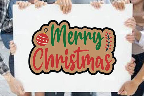 Merry Christmas SVG Angelina750 