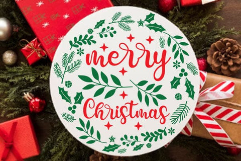 Merry Christmas SVG Angelina750 