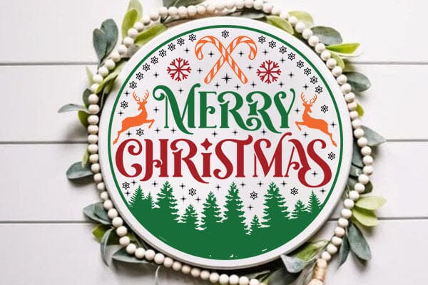 Merry christmas SVG Angelina750 