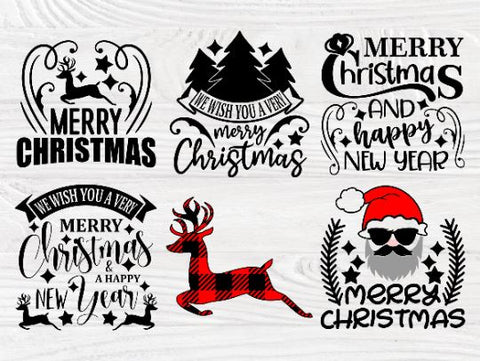 Merry Christmas SVG Bundle, Kids Svg, Funny Shirts SVG TonisArtStudio 