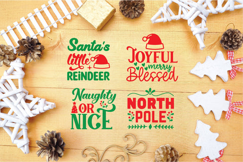 Merry Christmas Svg Bundle SVG DIYCUTTINGFILES 