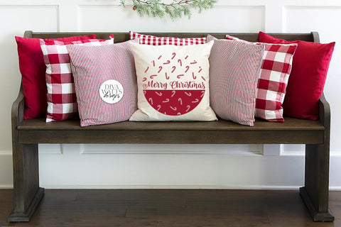 Merry Christmas SVG | Candy Cane Design SVG Diva Watts Designs 