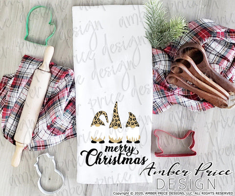 Merry Christmas SVG | Christmas Gnomes SVG PNG DXF | Elf holiday SVG | Amber Price SVG Amber Price Design 