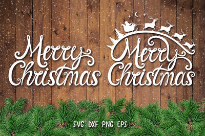 Merry Christmas SVG, Christmas Santa SVG,Christmas Ornament SVG SVG goodfox86 