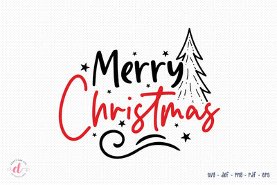 Merry Christmas SVG | Christmas SVG Cut File SVG CraftLabSVG 