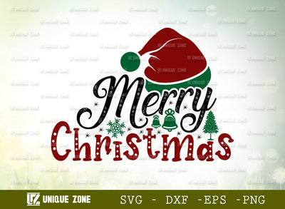 Merry Christmas Svg | Christmas Svg | Santa Svg | Christmas Crew Svg | Christmas 2021 Svg | Winter | SVG Unique Zone 