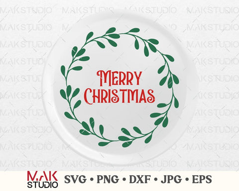Merry Christmas svg, Christmas svg, Winter svg, Merry Christmas dxf, Christmas png, Merry Christmas jpeg, Holiday svg, Merry christmas sign SVG MAKStudion 
