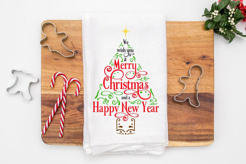 Merry Christmas SVG | Christmas Tree SVG SVG B Renee Design 