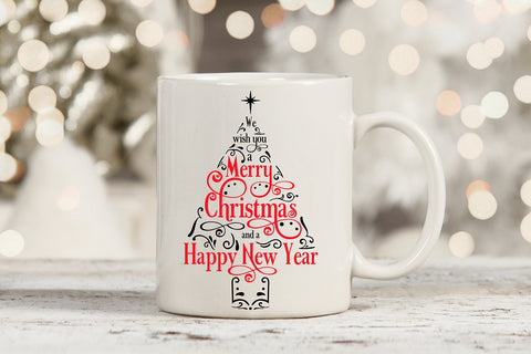 Merry Christmas SVG | Christmas Tree SVG SVG B Renee Design 