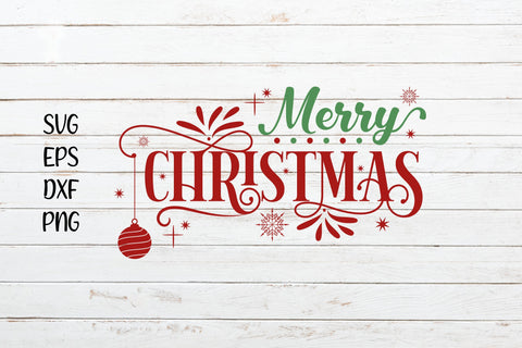Merry christmas Svg Cut File Graphic SVG SmmrDesign 
