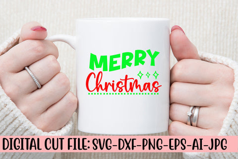 Merry Christmas SVG Cut File SVG Syaman 