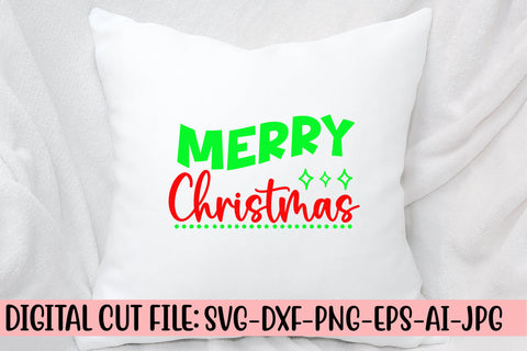 Merry Christmas SVG Cut File SVG Syaman 