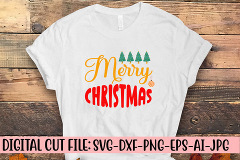 Merry Christmas SVG Cut File SVG Syaman 