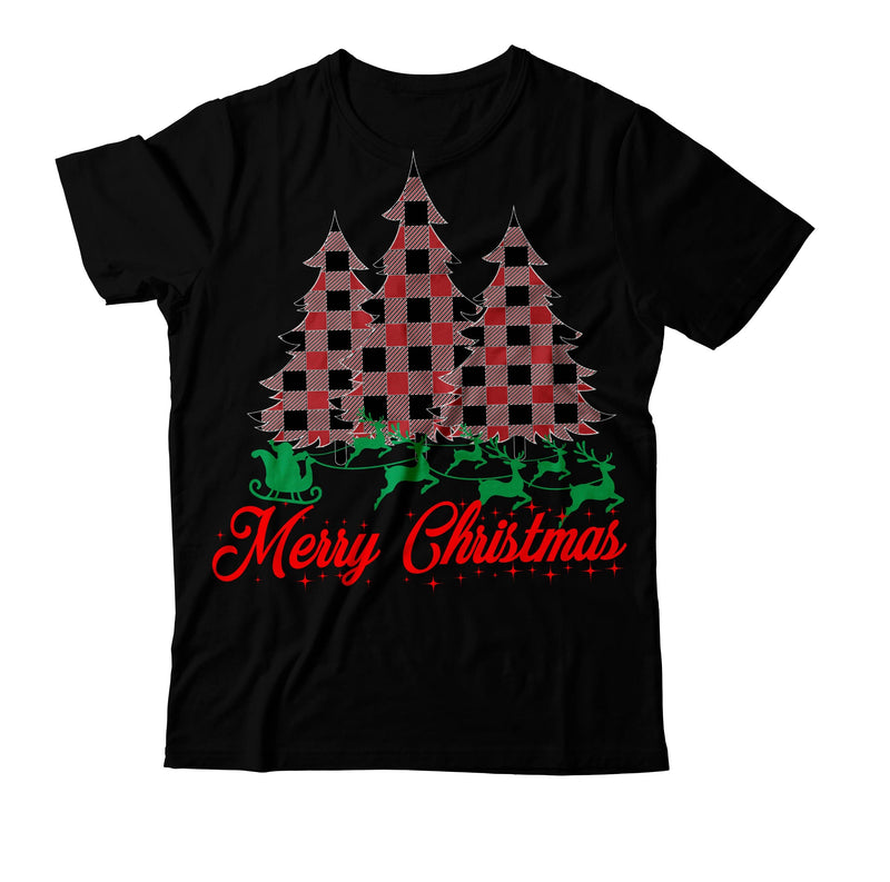 Merry Christmas SVG Design SVG BlackCatsMedia 