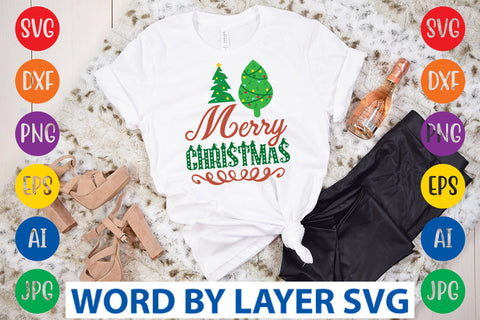 Merry Christmas SVG Design SVG Rafiqul20606 