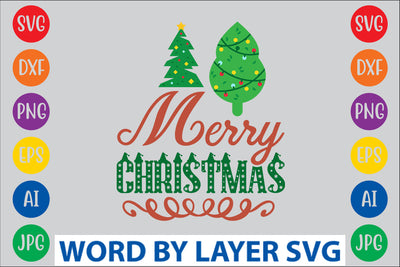 Merry Christmas SVG Design SVG Rafiqul20606 