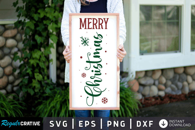 Merry christmas SVG Design SVG Regulrcrative 