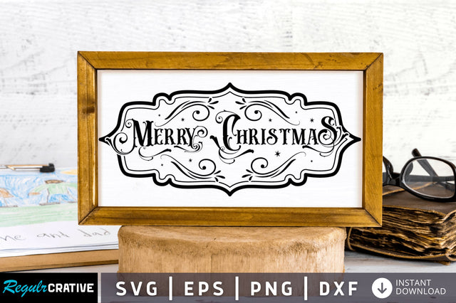 Merry christmas SVG Design SVG Regulrcrative 