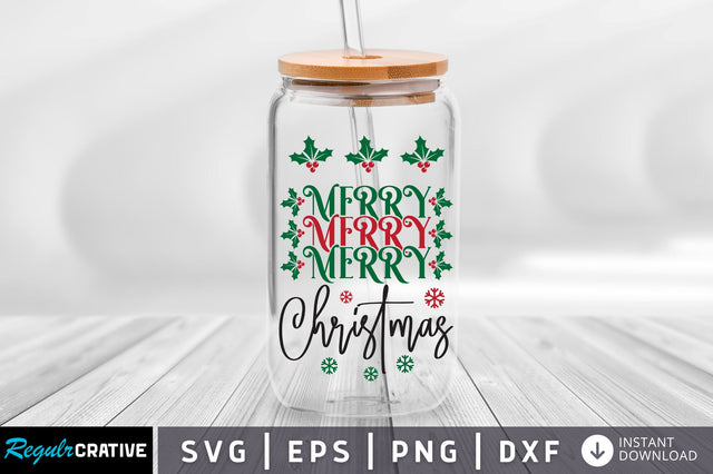 Merry christmas SVG Design SVG Regulrcrative 